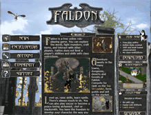 Tablet Screenshot of faldonrpg.com